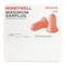 Howard Leight MAXIMUM Disposable Polyurethane Foam Ear Plugs, Bell Shape, 33 dB, 100 PK MAX-30 - alternate 4